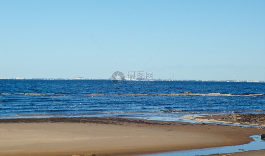 沿海地区海滩风景图片