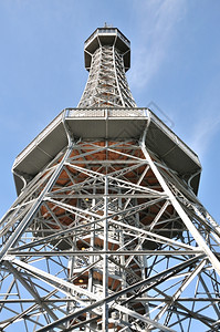 山上的纪念塔背景图片