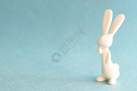 兔子雕像装饰图片