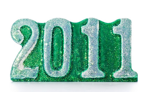 201年符号在白背景上孤立的201年符号绿色新的装饰图片