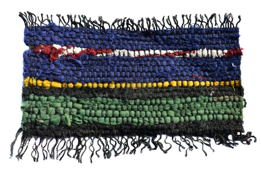 抽象的手工编织羊毛地毯小优质的图片
