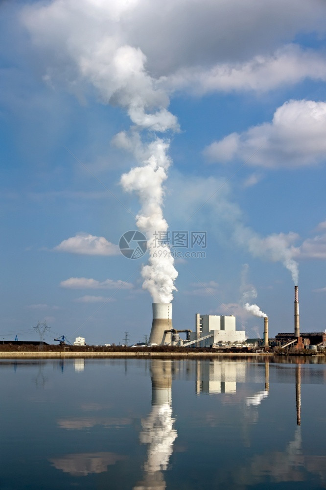 污染温热发电站的生态感染情况热电站的生态感染烟雾呕吐图片