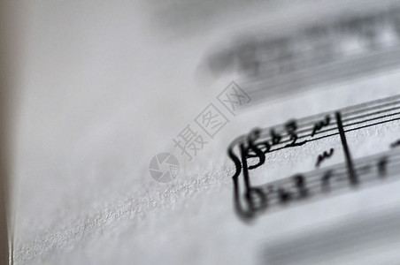 音乐表得分的详情页面浅色字段深度细节古典浅的背景图片