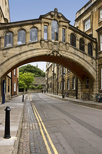 英国格兰牛津威尼斯原著作叹之桥的复制本联合王国牛津艾伦大学团结的图片