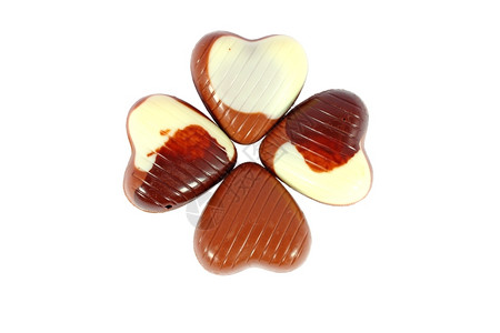 爱运气三叶草四小巧克力订购四小巧克力以三叶素的形式图片
