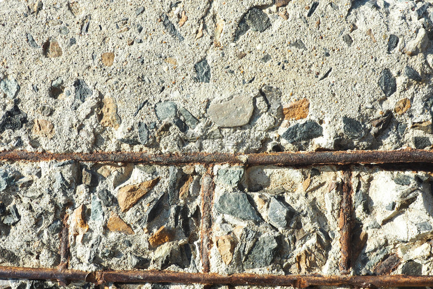 配件混凝土石块和加固装置的水泥块纹理和背景情况花岗岩加强图片
