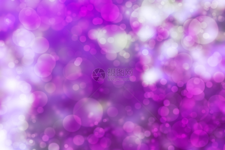 散焦阮詹灯美丽的紫色bokoh抽象背景过滤图像图片