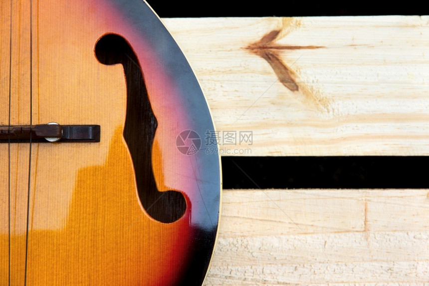 曼陀林Mandolin背景概念单身的音乐图片