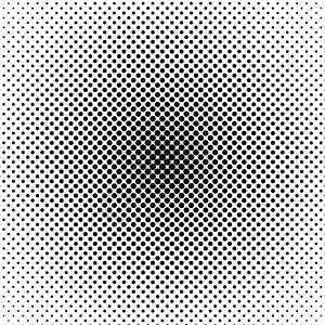 语气圆圈基本半调点在黑色和白中产生效果半调多聚黑白坡度背景图片