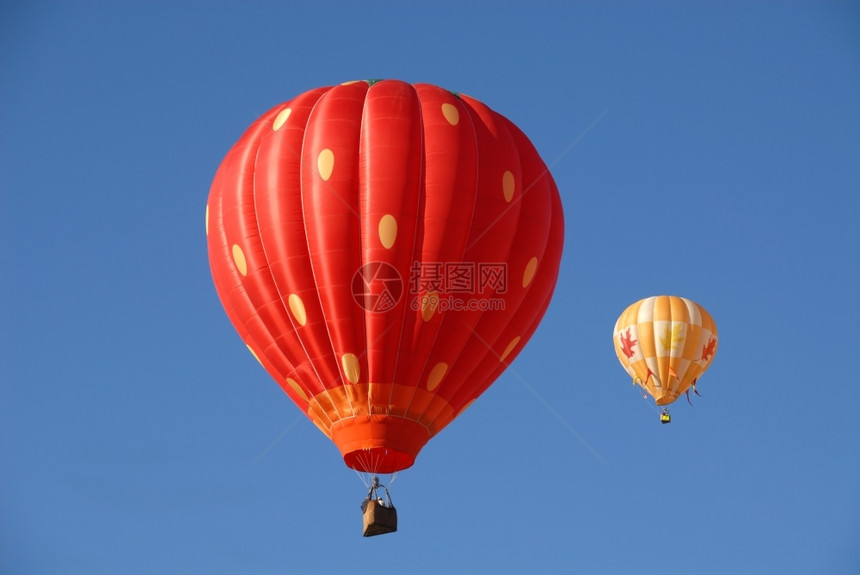 内华达州里诺飞行中的气球体漂浮图片