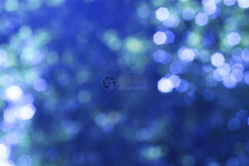 颜色喜庆的火花抽象多彩散景蓝色抽象光图片