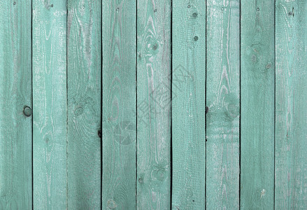 质地栅栏老的粗绿色油漆木墙壁背景纹理图片