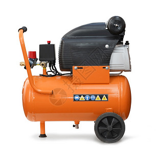 机器空气工业的压机力泵工具隔离空压机背景