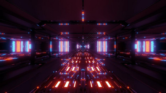 温特劳布科幻光束时空隧道背景设计图片