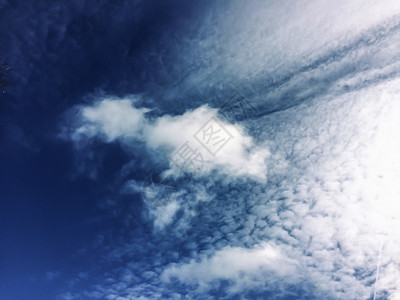 色彩多的天空云气候无缝的图片
