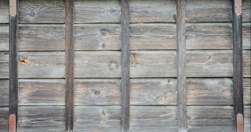 排粗糙的质地旧木板壁纹理背景图片