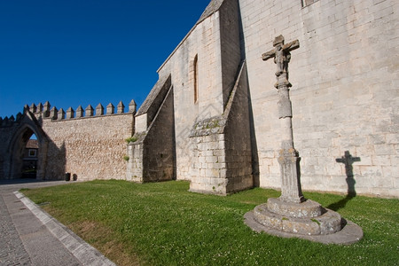 建造西班牙布尔戈斯Huelegas修道院韦尔加斯图片