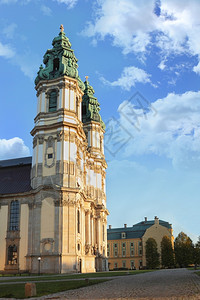 建筑学神社宗教波兰Krzeszow大修道院堂图片