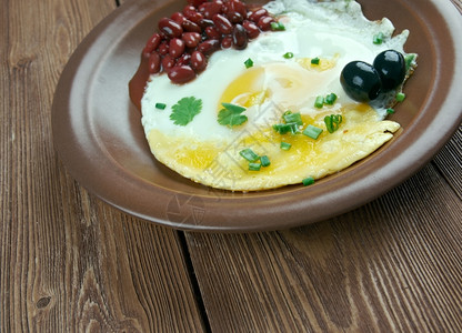 营养早餐煎鸡蛋图片
