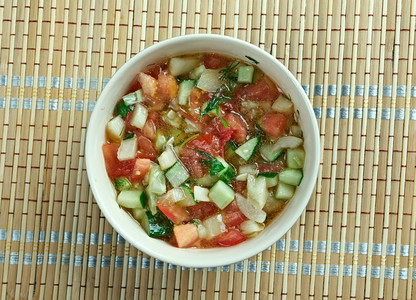 橄榄KaskSalat地中海沙拉土耳其蔬菜盘莴苣绿色图片