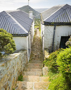 岩石南非角半岛好希望历史灯塔小屋南非开普半岛自然地标图片