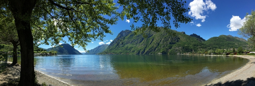 意大利湖北部卢加诺湖图片