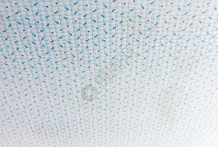 抽象的超过房子天花板上挂着鲜的肮脏白网覆盖图片