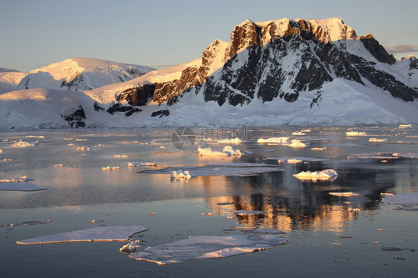 海洋关于南极洲半岛的Lamaire海峡南极洲半岛风景优美图片