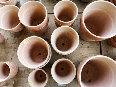 各种样的花园用于出售各种类型的陶瓷罐显示器销售图片
