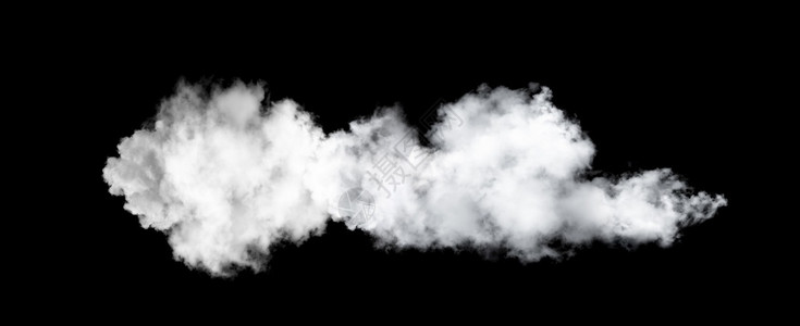 空气天黑色背景的奇异白云抽烟图片