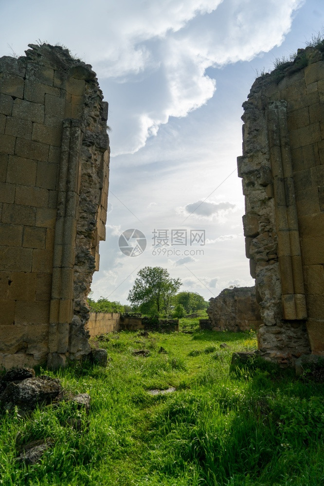 寺庙格鲁吉亚的考古学旅游unesco文化遗产教科组织祈祷图片