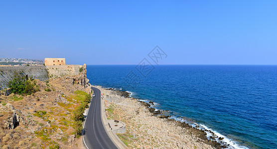 美丽的希腊海岸高清图片