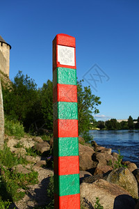 自然河俄罗斯标出边界的符号图片
