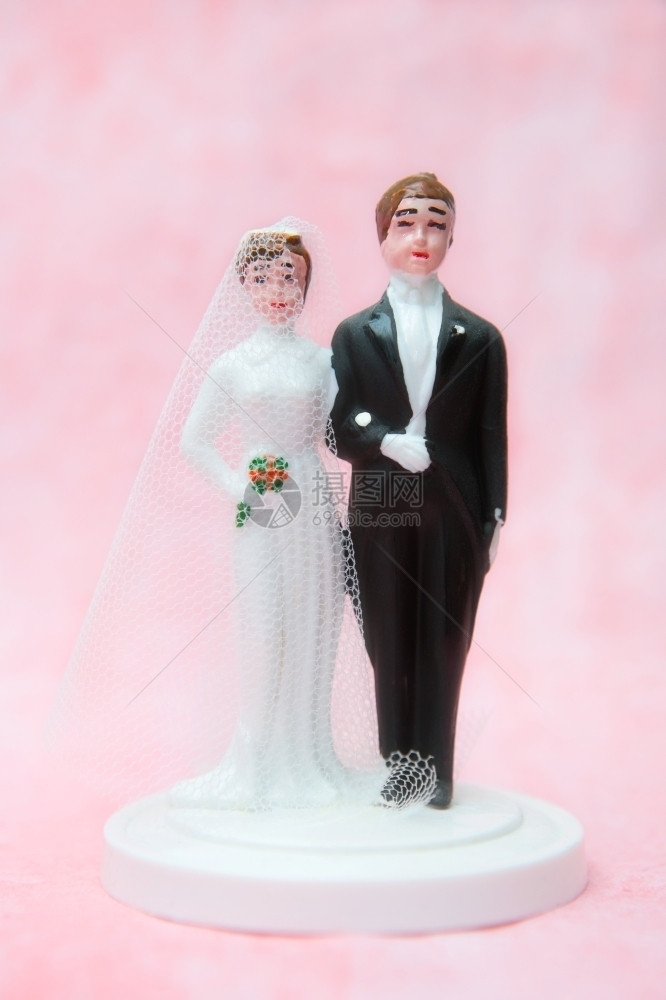 新娘和郎结婚蛋糕装饰女士爱图片