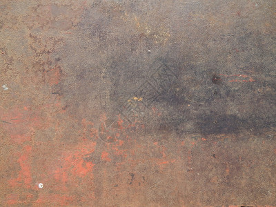 金属板和涂层的纹理铁墙床单图片