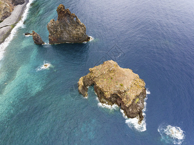 景观海洋欧洲葡萄牙马德拉岛里贝达哈内的Ilheus图片