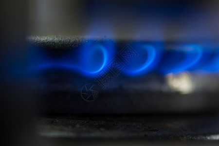 食物蓝色火焰燃煤气炉灶自然热图片