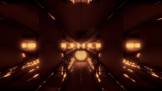 萨戈尔未来风科幻背景时空隧道设计图片
