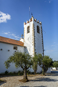 梅隆我们的女士葡萄牙科英布拉市坦图加尔圣母会教区修道堂钟塔楼图片