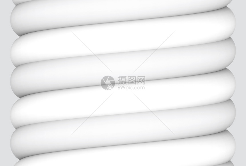 质地捻目的3d使白色和灰扭曲的绳索图形背景图片
