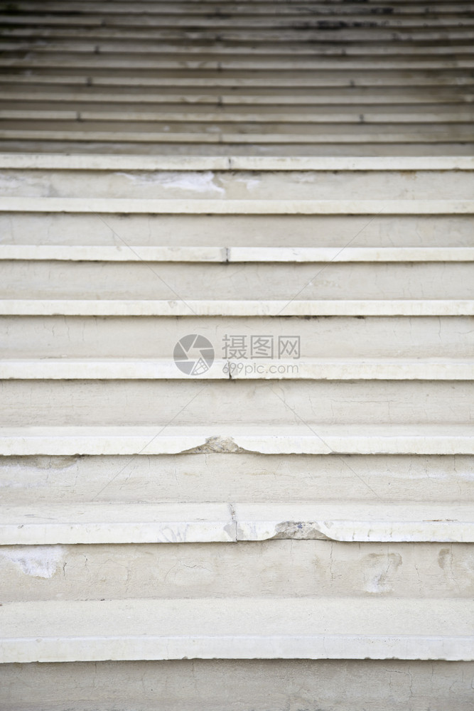 西班牙深度脚步石头楼梯细节在城市台阶图片