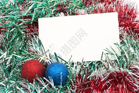 白圣诞节贺卡框架华丽的雪图片