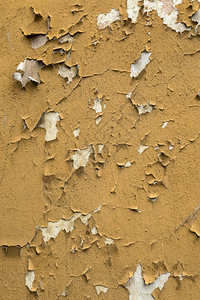 有质感的在爱沙尼亚塔林市一座废弃地产的墙上涂旧剥皮料老的破裂图片