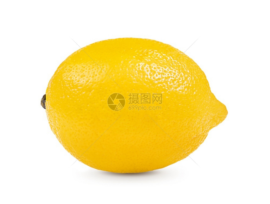 白色背景上孤立的柠檬维他命柑橘素食主义者图片
