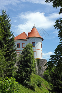 城市欧洲Ozalj城堡是克罗地亚Ozalj镇的一个城堡文化图片