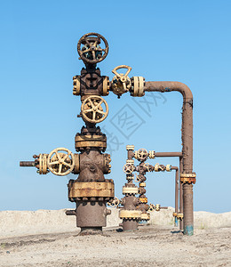 化石油天然气工业和油矿管道高清图片