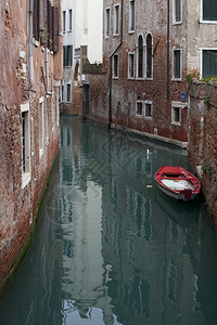 一个典型的运河威尼斯市照片热情泻湖欧洲图片