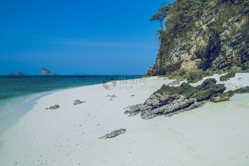 海浪旅行2016年泰国岛上午时间水图片