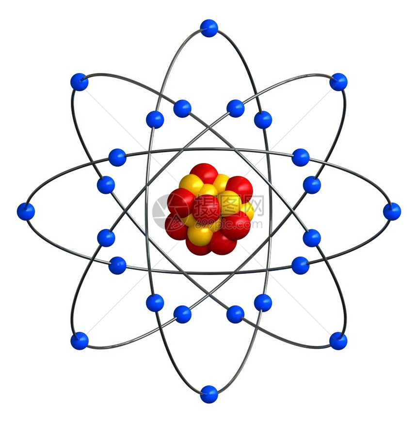 结构体3d抽象原子结构转化分中图片