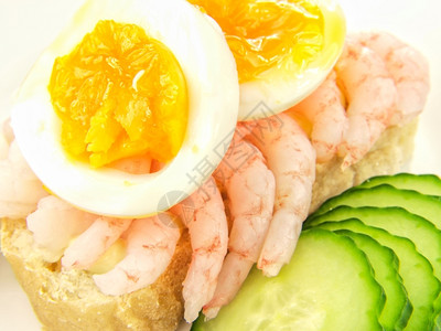 健康美食黄瓜虾仁鸡蛋图片